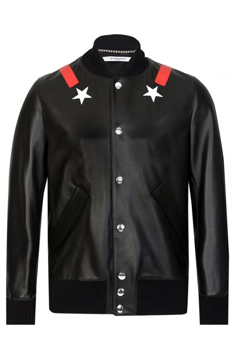 givenchy leather bomber